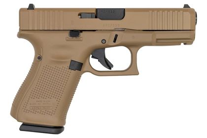 Apollo Custom G19 Gen 1 9mm Cerakote Earth Semi-Auto Pistol