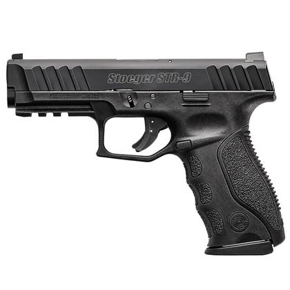Stoeger STR-9 Gen 1 9mm Pistol - Black, Tritium Sights, Compact & Reliable