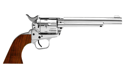 EAA Weihrauch Bounty Hunter Gen 1 .45 Colt Nickel Revolver 7.5"