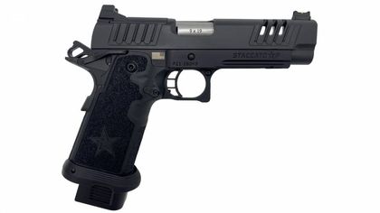 Staccato P Gen 1: 9mm High-Capacity Precision Handgun - Black DLC Finish