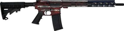 Great Lakes AR-15 Gen 1 - 16" .223 Wylde, Battleworn American Pride