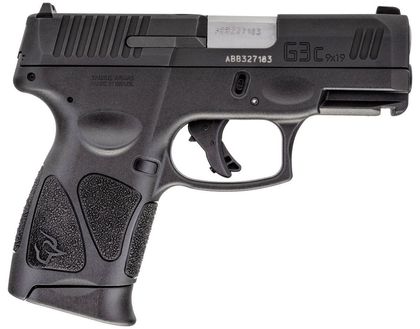 Taurus G3C Gen 3 Night Sight 9mm Compact Semi-Auto Pistol - Black