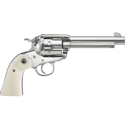 Ruger Vaquero Bisley .45 Colt Revolver - High Gloss Stainless 5.5"