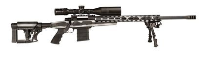 HOWA M1500 APC Gen 1 Patriot 6.5 Creedmoor Bolt Rifle - Grayscale Flag