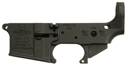 Black Rain SPEC15 Gen 1 Forged Lower Receiver .223/5.56 - Black Finish