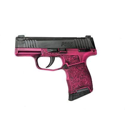 Sig Sauer P365OR Gen 1 "Pink Filigree" 9mm Optic-Ready Night Sight Pistol