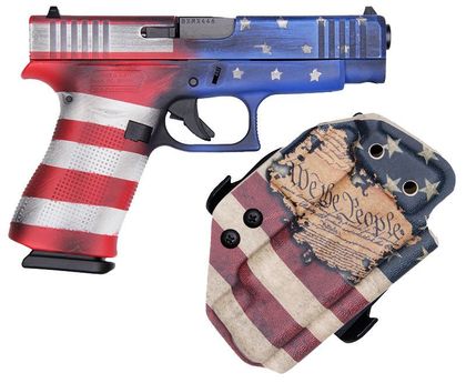 Glock G48 Patriotic Compact 9mm - Gen 1 Semi-Auto Pistol
