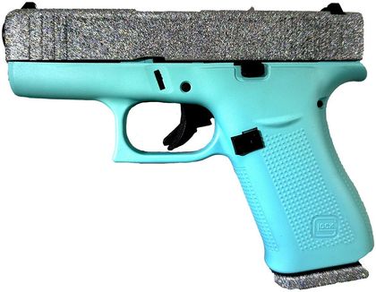 Glock 43X Tiffany Blue Elegance 9mm - Semi-Auto, 10rd Capacity
