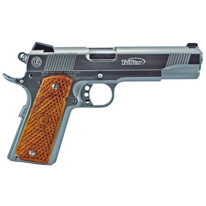 TriStar American Classic II 10mm Chrome 1911 Pistol - 5" Barrel