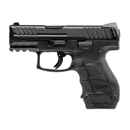 HK VP9SK Gen 1 Compact 9mm Pistol with Luminous Sights - Black