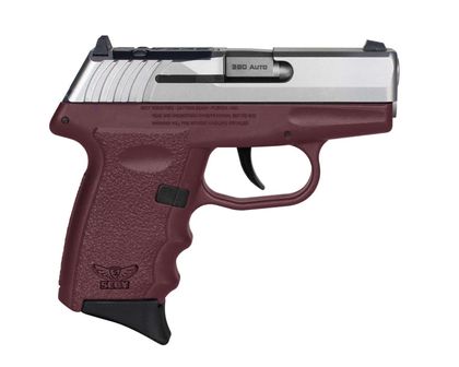 SCCY CPX-3 Gen3 .380 ACP Crimson Subcompact w/ Stainless Slide