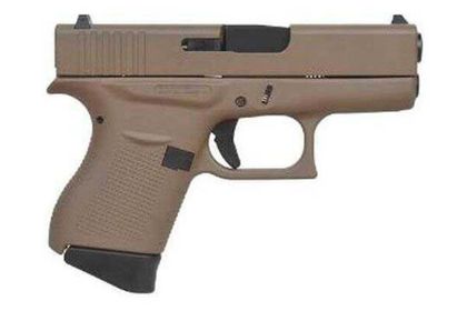Glock G43 Gen 5 Subcompact 9mm - FDE Concealed Defense Pistol