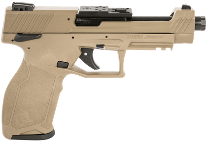 Taurus TX22 Competition Gen 1 FDE .22LR Optic-Ready Pistol 5.4"