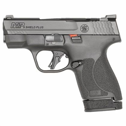 S&W M&P Shield Plus 9mm Optic-Ready Compact Pistol - Matte Black