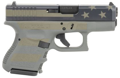 Glock G26 Gen3 9mm Subcompact - Operator Flag Edition