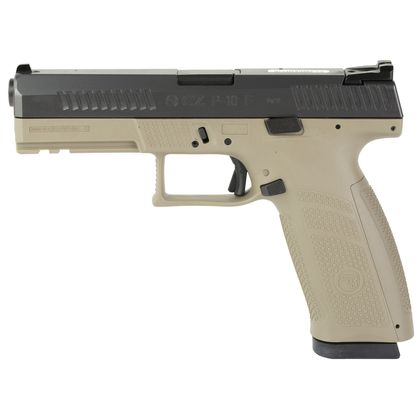 CZ P-10F Gen 1 9mm FDE Pistol with Precision Forged Barrel