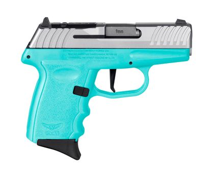SCCY DVG-1 RDR Light Blue 9mm Compact, Striker-Fired Pistol, 10-Rd