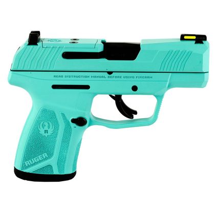 Ruger MAX-9 Gen 1 Robin's Egg Blue 9mm Subcompact Optics-Ready Pistol