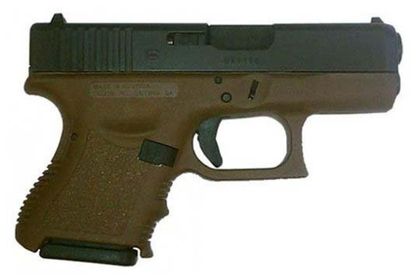 Glock G26 Gen 3 Subcompact 9mm - FDE Cerakote, Concealed Carry Master