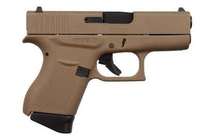 Glock G43 Gen 5 FDE Subcompact 9mm Concealed Carry Pistol
