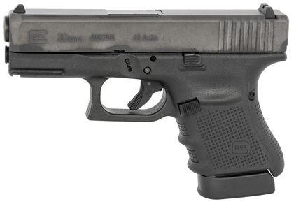 Glock 30 Gen 4 Compact .45 ACP, 10-Rd, Safe Action, Black Finish