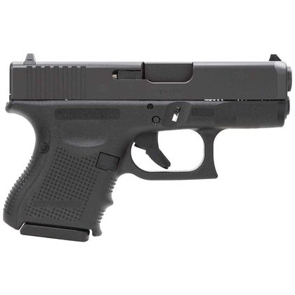 GLOCK G33 Gen 4 .357 SIG Subcompact Pistol - 9rd, Black Nitrite Finish