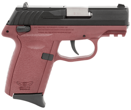 SCCY CPX-1 Gen3 9mm Crimson Compact - Style Meets Reliability