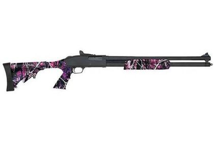 Mossberg 500 Persuader Gen 1 - Muddy Girl Camo, 20" Pump-Action Shotgun