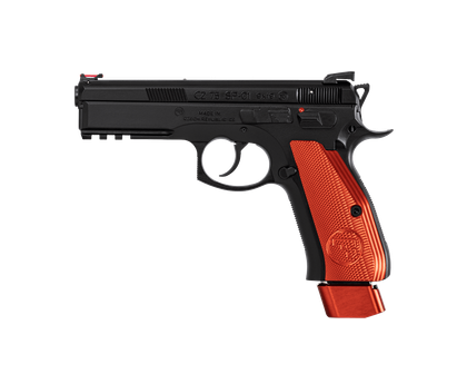 CZ 75 SP-01 Comp Gen 1 9mm Pistol, 21rd, Optic Fiber Sights