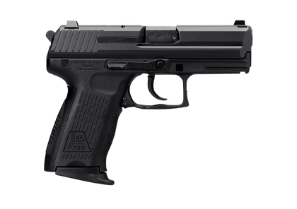 HK P2000 V2 Night .40 S&W DAO Compact Pistol, 3.66" Barrel