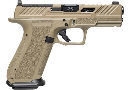 Shadow Systems XR920 Elite 9mm - Optics Ready FDE Pistol, 17+1 Capacity