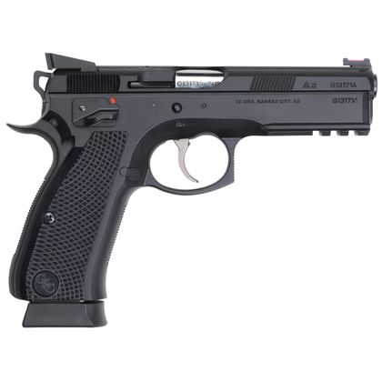 CZ SP01 Shadow Custom Gen 1 - 9mm, 19rd, Steel Frame, Black Finish