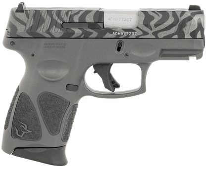 Taurus G3C Gen 1 9mm Compact Pistol - Zebra Stripes Finish