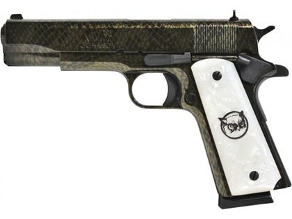 Iver Johnson 1911 A1 Gov Snakeskin .45 ACP Gen 1 - Water Moccasin Edition