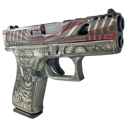 GLOCK G43X Gen 1 Rising Sun 9MM Compact Pistol - 10-Rd Semi-Auto