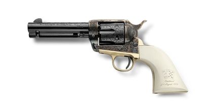 Pietta GWII Deadman's Hand 9mm Blued Single Action Revolver
