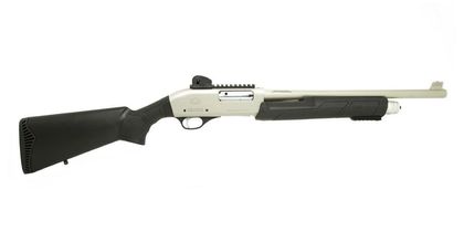 Black Aces Tactical Pro X 12GA Pump Shotgun - Silver Series