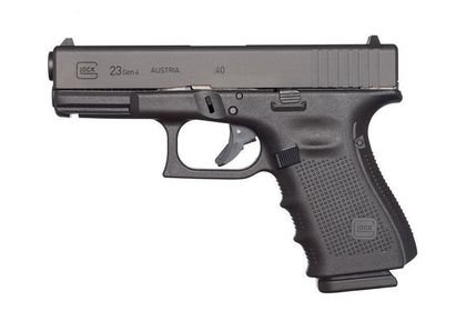 Glock Gen 4 .40 S&W Tactical Pistol - Black, 13+1 Capacity, 3 Mags