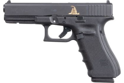 GLOCK G17 Gen 4: 9MM Semi-Auto Pistol, 17-Round Capacity, Black Finish