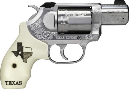 Kimber K6s DASA Texas .357 Mag 2" Revolver - Satin Stainless Ivory G10