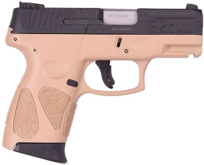 Taurus G2C .40 S&W FDE Compact Pistol - Gen 1 Reliable Carry