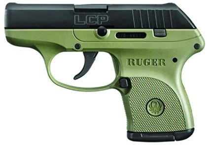 Ruger LCP .380 ACP Concealed Carry Pistol - Olive Drab Green