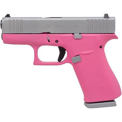 Glock 43X Gen 5 Pink 9mm Compact Self-Defense Handgun