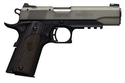 Browning 1911-22 Black Label: Lightweight .22LR Pistol with Fiber Optics