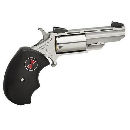 NAA Black Widow .22 LR Compact Revolver - Stainless SAO 5-Round
