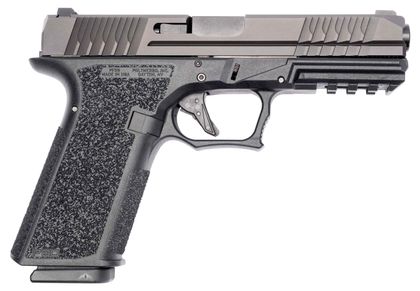 Polymer80 PFS9 Gen 1 9mm Black Full-Size DAO Pistol, Textured Grip