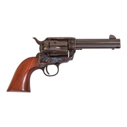 Cimarron Frontier Pre-War .357 Magnum SAO Revolver, 4.75" Blued/Walnut