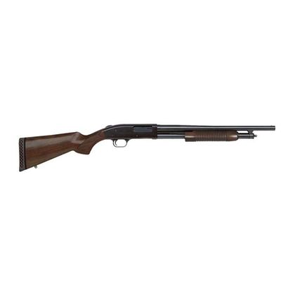 Mossberg 500 Retrograde 12GA Walnut Pump-Action Shotgun - 5+1 Capacity