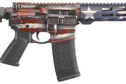 Ruger AR-556 Patriot Gen 1 Pistol - American Flag Edition, .223/5.56, 10.5"