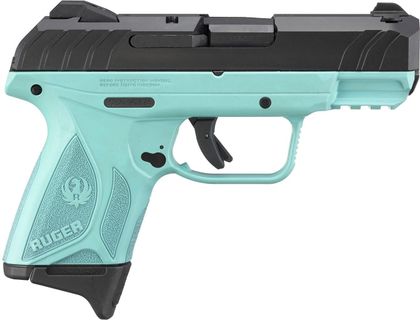 Ruger Security-9 Compact Gen 1 Turquoise 9mm - Sleek & Reliable Carry